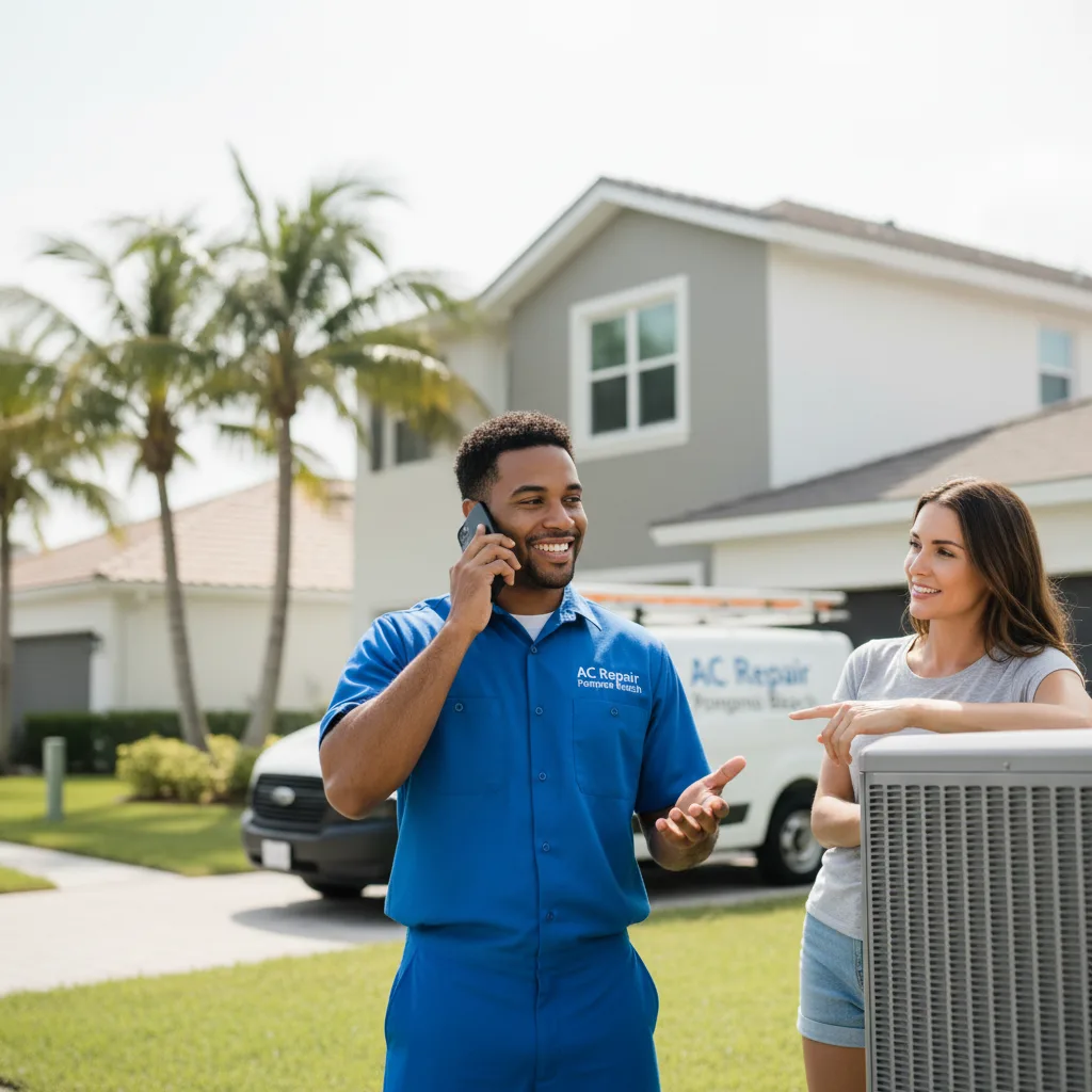 AC Repair Pompano Beach customer support in West Creek